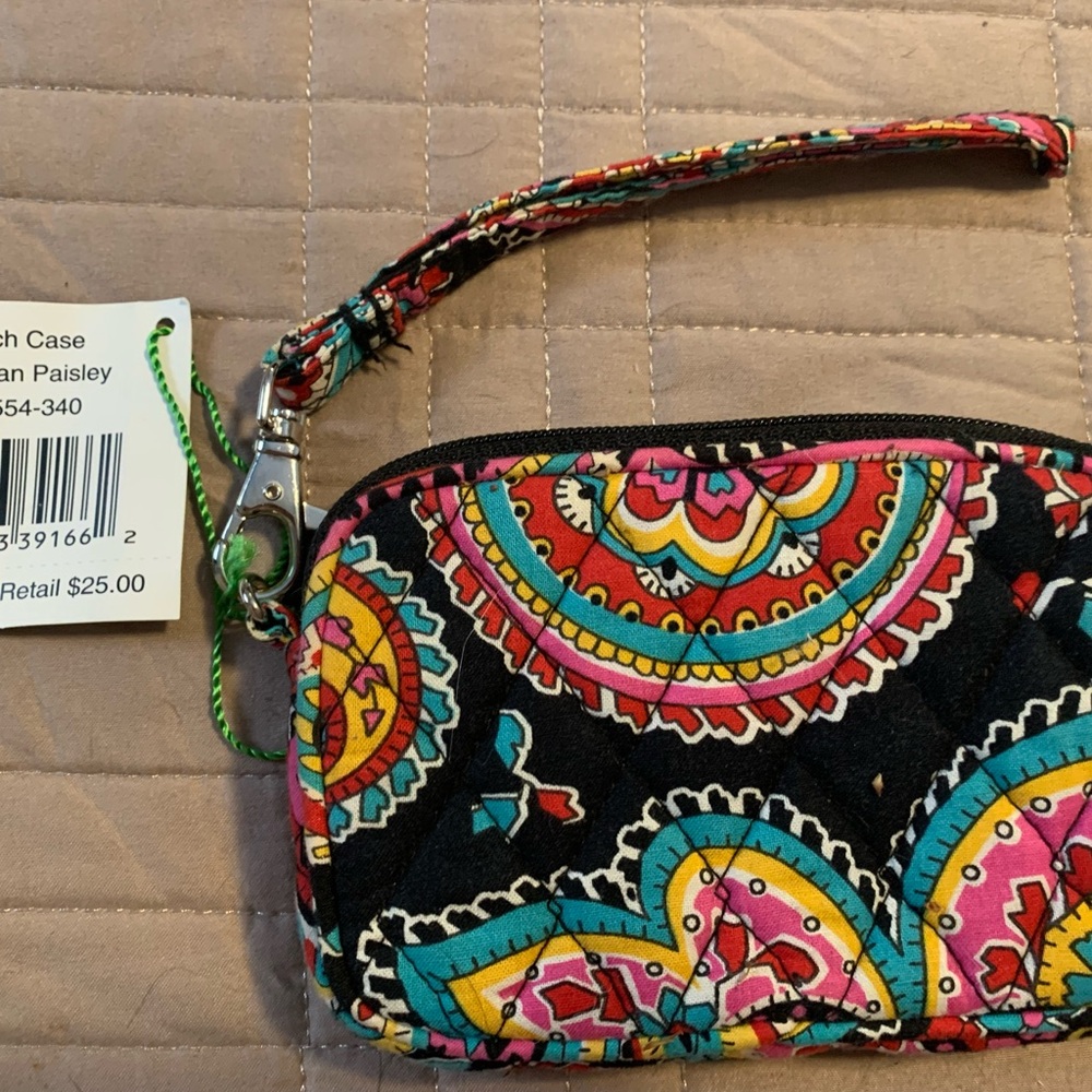 Vera Bradley Parisian Paisley tech case